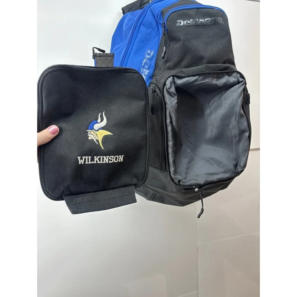 DeMarini Voodoo XL backpack (Royal Blue & Black) baseball bag